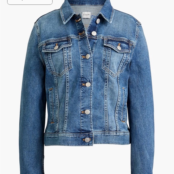 J.Crew Factory Denim Jacket - Picture 3 of 9